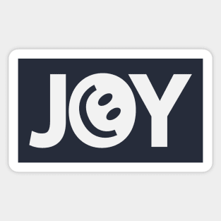 Joy feeling joy typography design Sticker